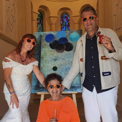 Tableau Emmène-moi offert en cadeau de mariage à la Chapelle Notre-Dame-de-Lourdes de la Tête Ronde